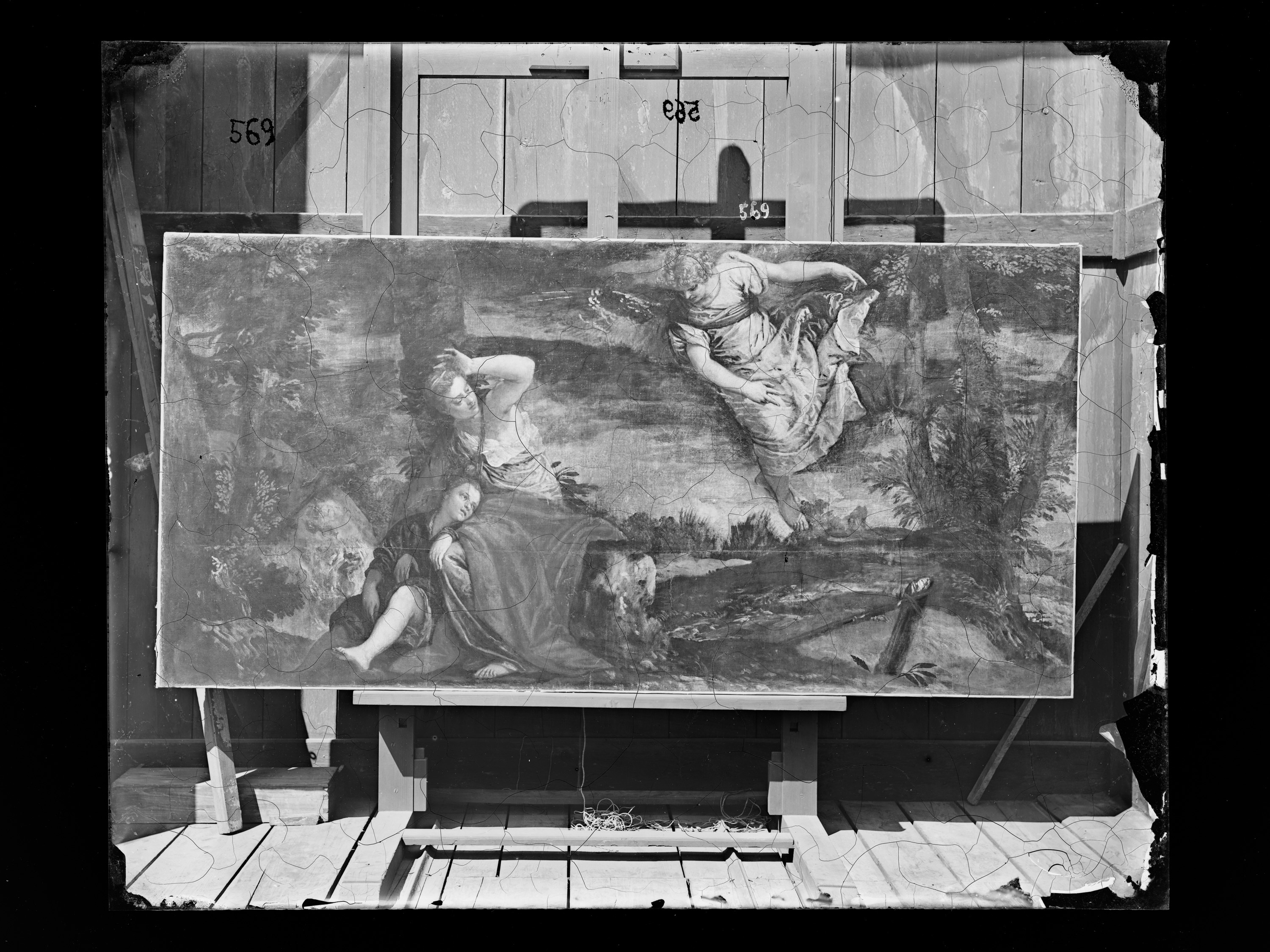 Kunsthistorisches Museum: Paolo Caliari, gen. Veronese, Der Engel Kunsthistorisches Museum: Paolo Caliari, gen. Veronese, Der Engel